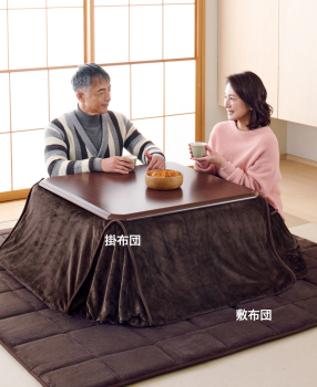 通販生活の省スペースこたつ掛布団